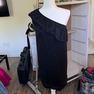 J Crew One Shoulder Dress